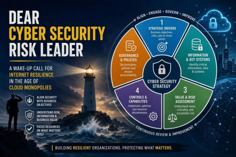 Dear Cyber Security Risk Leader